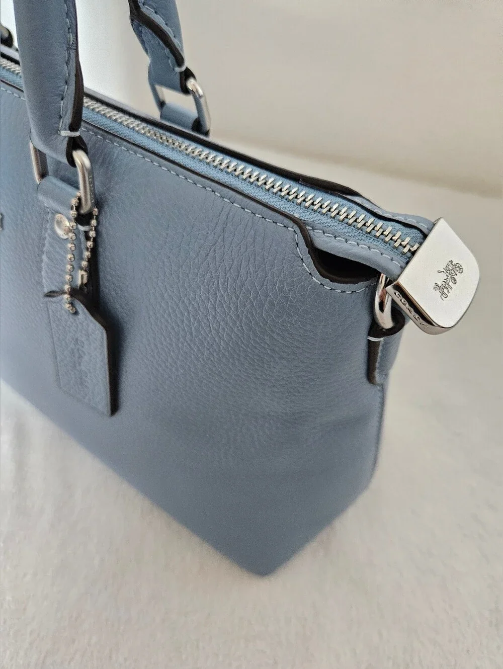 Coach Georgia Satchel - Blue Bell - NWOT - Picture 6 of 12